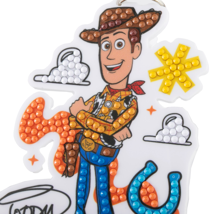 Woody Crystal Art Bag Charm Kit Toy Story Disney Pixar