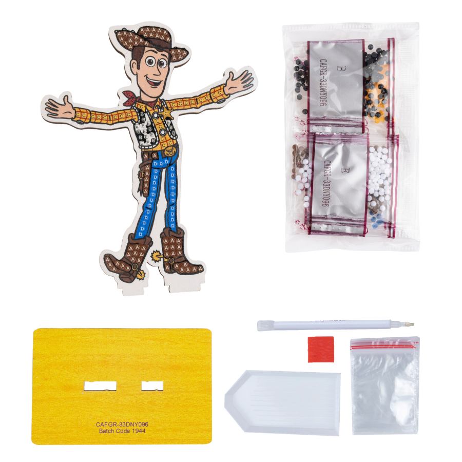 Woody Crystal Art Buddies Toy Story Series 7 Disney Pixar