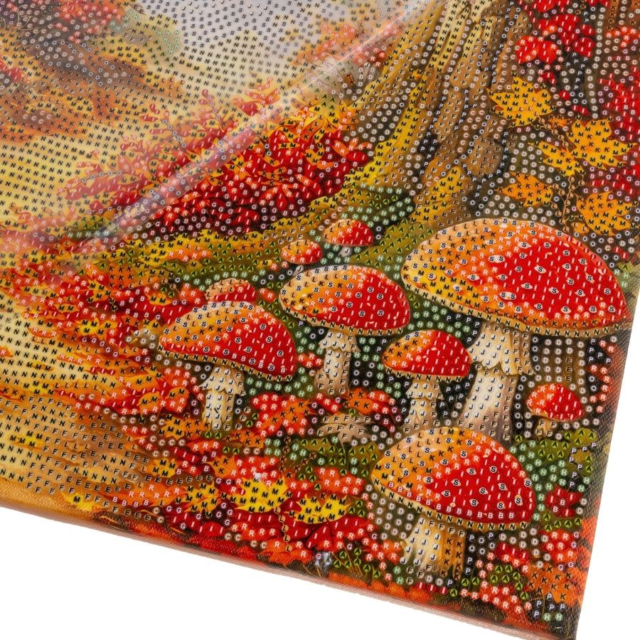 Autumn Forest Crystal Art Canvas Kit 40x50cm