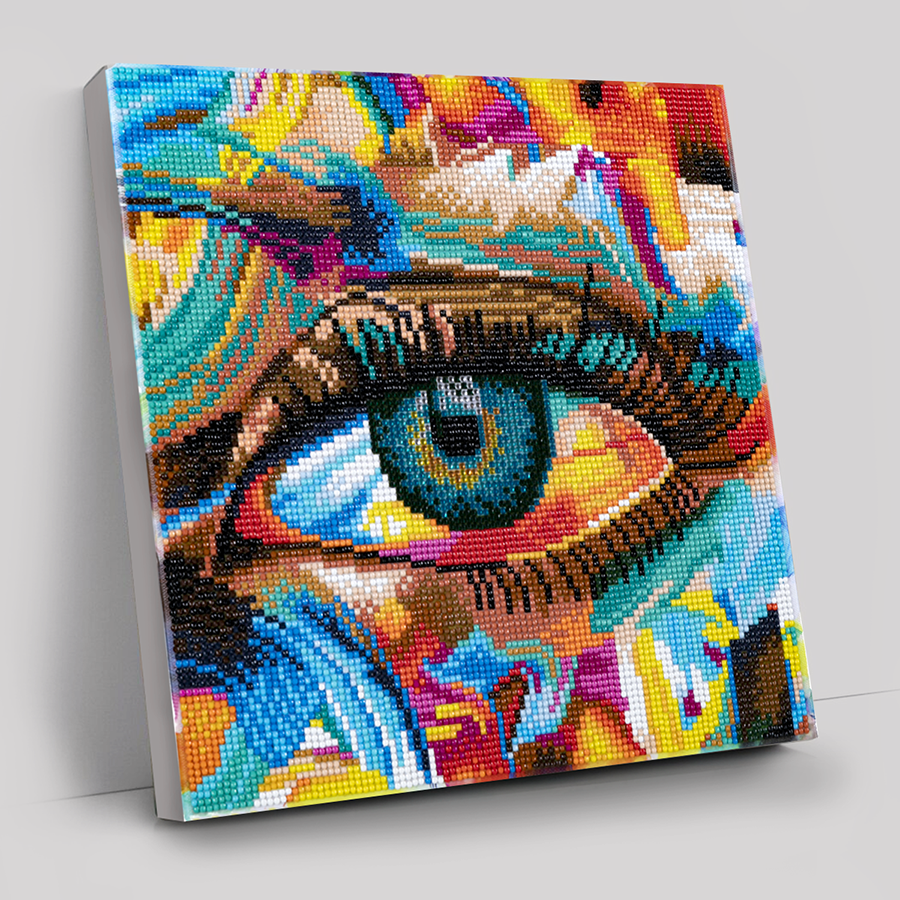 CAK-QVC-3030M-05: Creative Eye, 30x30cm Crystal Art Kit