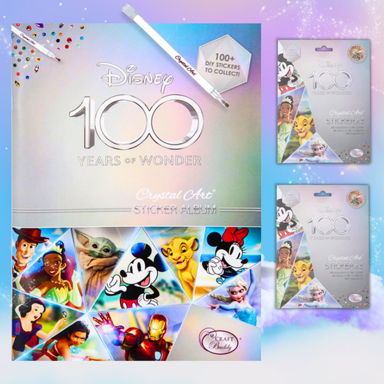 Load image into Gallery viewer, Disney 100th anniversary crystal art book
