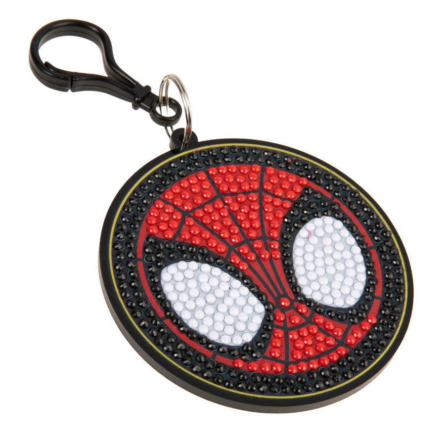 Spiderman Crystal Art Bag Charm Kit MARVEL 4