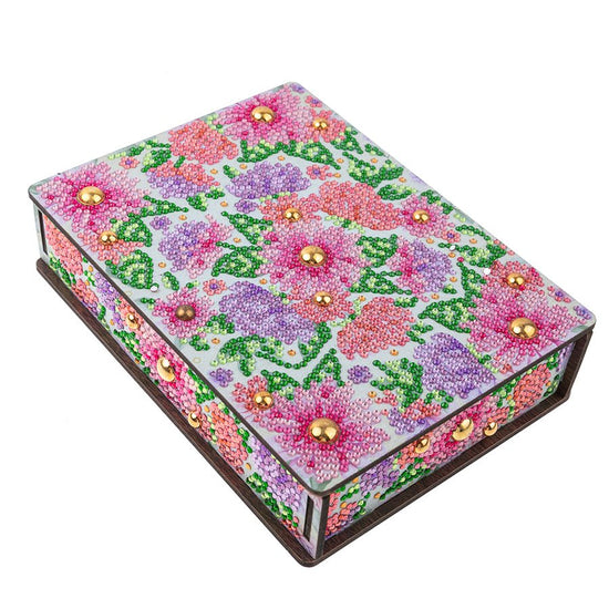 Garden Party Crystal Art Wooden Box