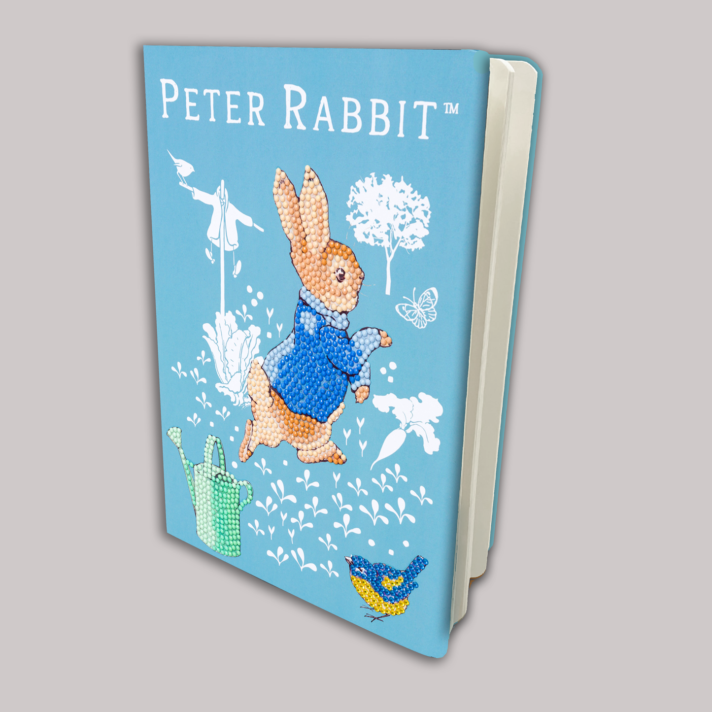 CANJ-PRBT01: Peter Rabbit Crystal Art Notebook 18x26cm