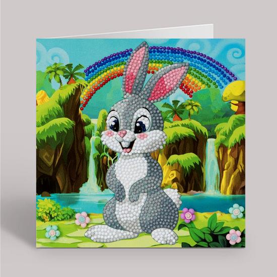 CCK-A24: "Rabbit Wonderland" Crystal Card Kit