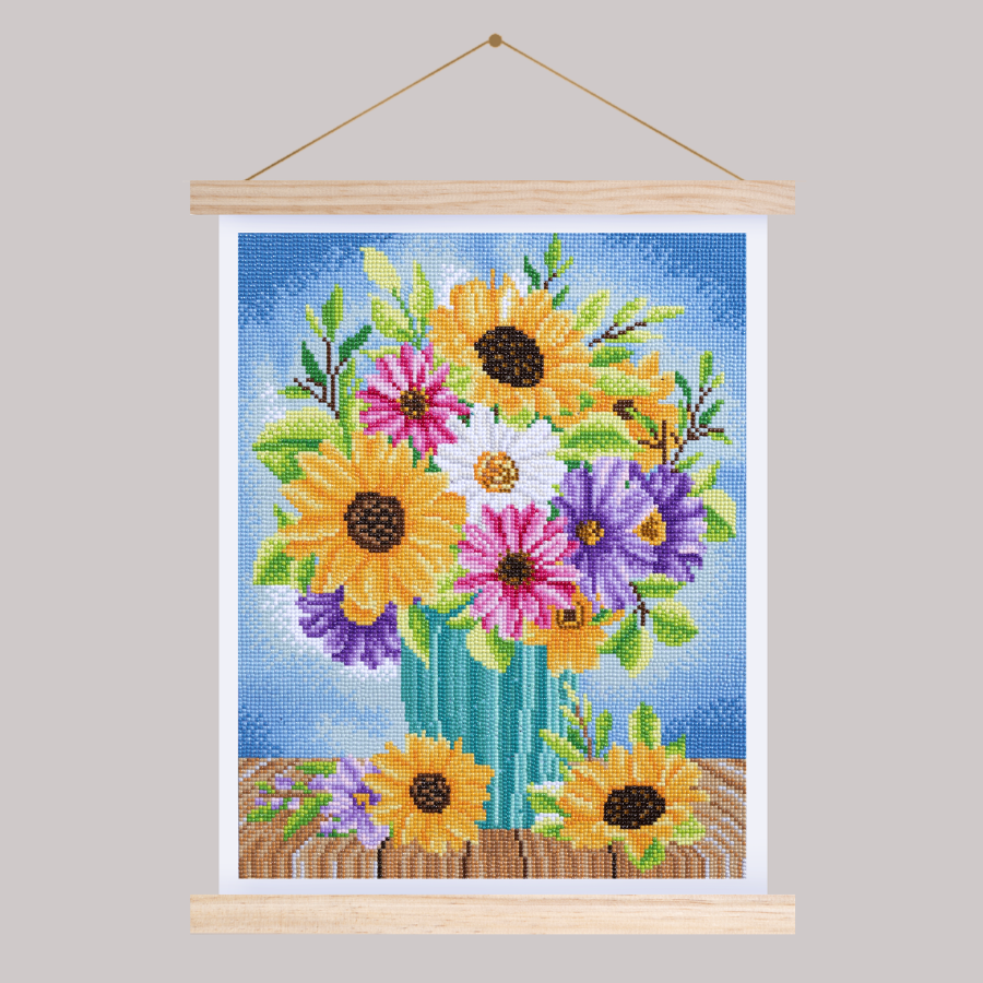 Spring Chintz Crystal Art 40x50cm Scroll Kit – Craft Buddy Trade