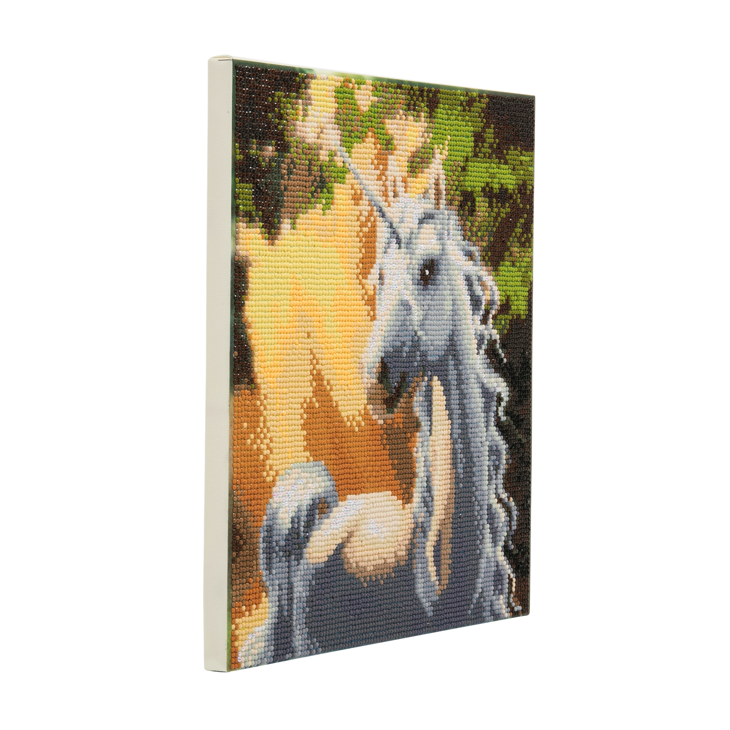 CAK-A34: "Sunshine Unicorn " Framed Crystal Art Kit 30 x 30cm (Medium)