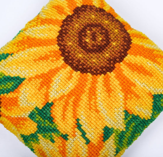 Craft Buddy Full Cross Stitch Cushion kit 43*43cm SUNFLOWER - CSCU2-SUNF