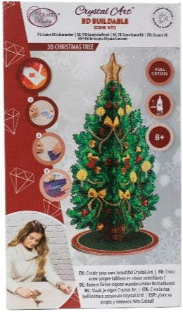 3D Crystal Art Christmas Tree - Front Packaging