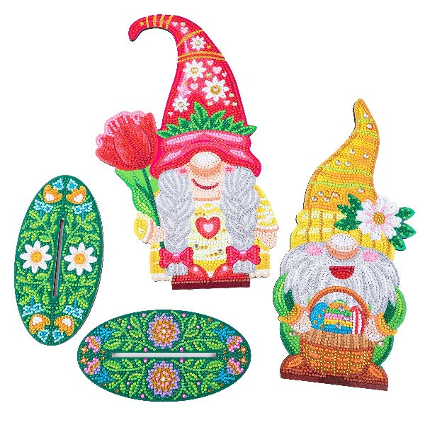 Crystal Art Gnomes - Spring