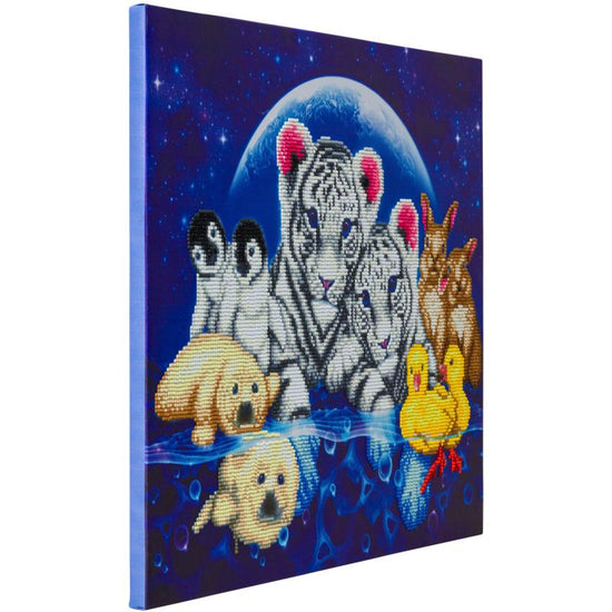 CAK-A127L: "Moonlight Fantasy" 40x50cm Crystal Art Kit