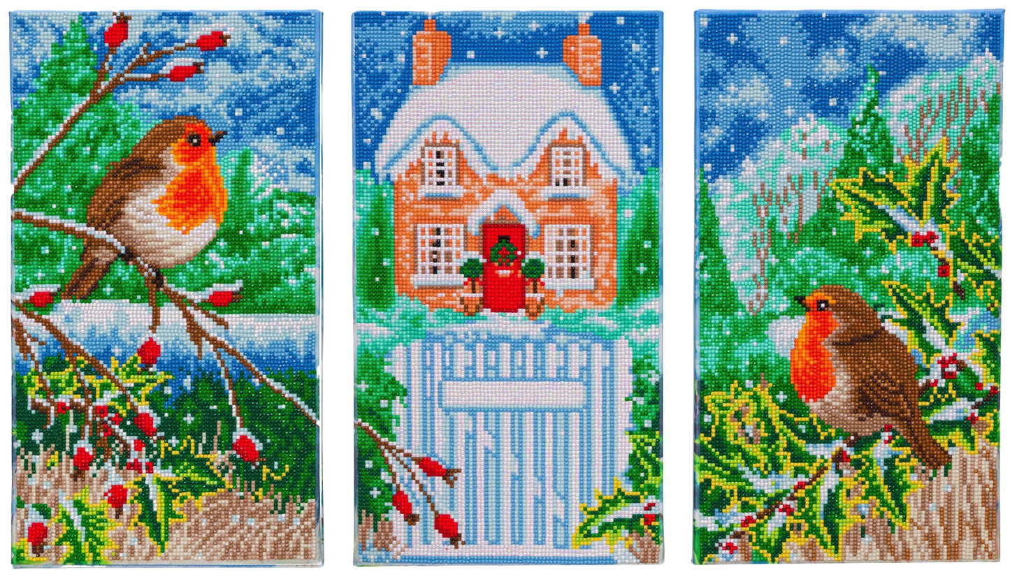 CAK-TT2OFFER: 3 units of 3 Snowy House designs (9 units for £9 saving)