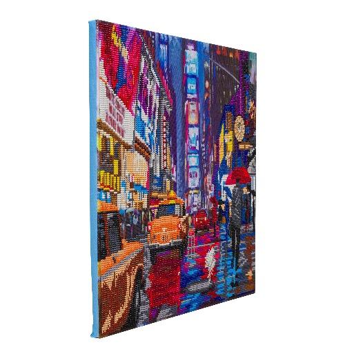 CAK-A156L: "Times Square" 40x50cm Crystal Art Kit
