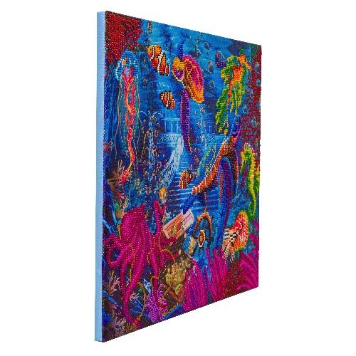 CAK-A159L: "Sea Life" 40x50cm Crystal Art Kit