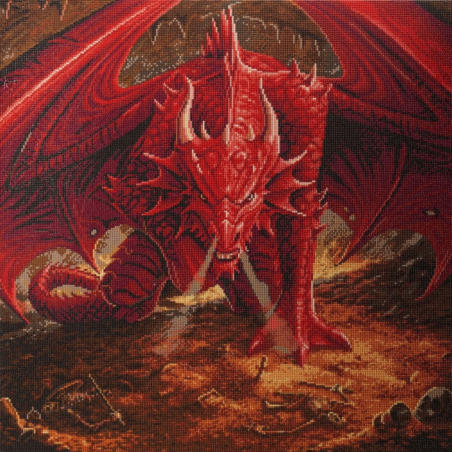 CAK-AST4: "Dragons Lair" 70 x 70cm (Extra Large) - Anne Stokes