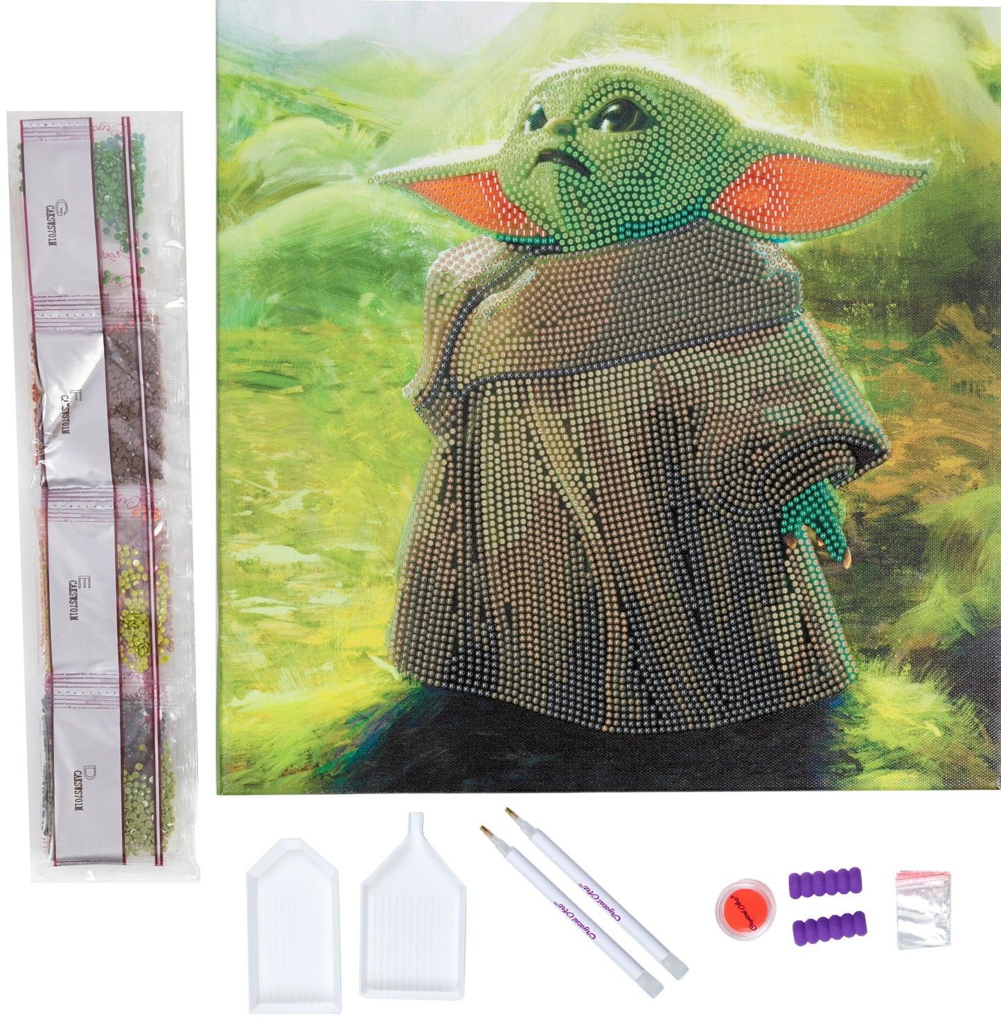 Crystal Art Kit Figurine à Diamanter - Princesse Leia - Star Wars pour l'anniversaire de votre Crystal Art Kit Figurine à Diamanter - Princesse Leia - Star Wars pour l'anniversaire de votre
