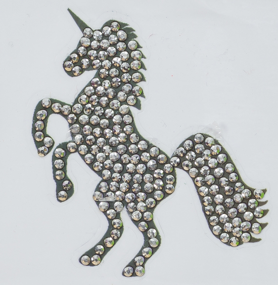 Silver Unicorn - "Spring" Crystal Art Motifs (With tools)