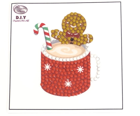 Gingerbread Latte - "Christmas" Crystal Art Motifs (With Tools) - CAMK-39