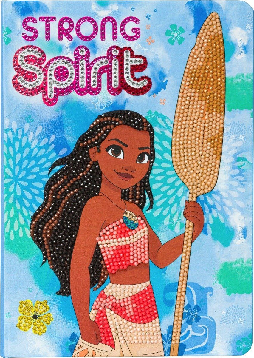 CANJ-DNY603: Moana, Crystal Art Notebook