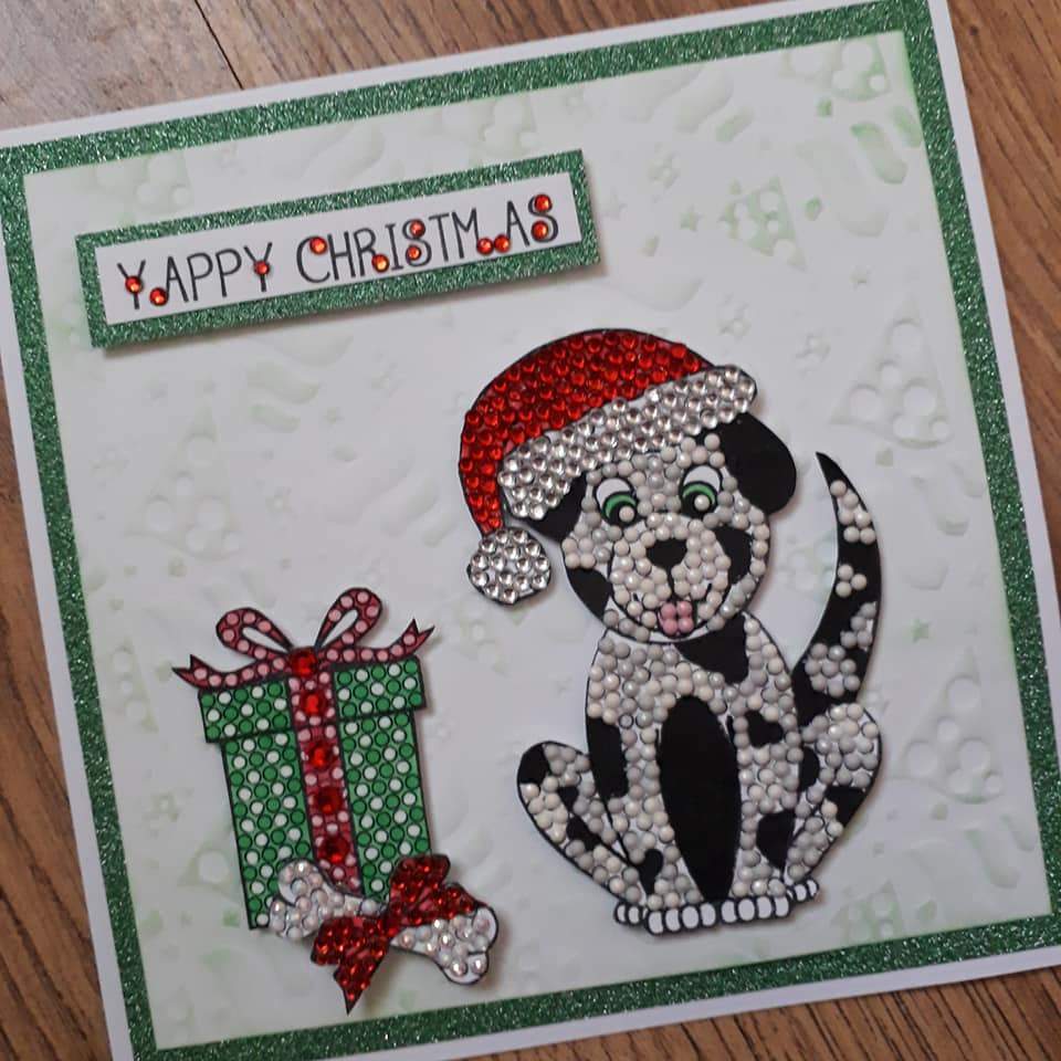 CCST15: Craft Buddy Festive Friends A5 Crystal Art Stamp Set