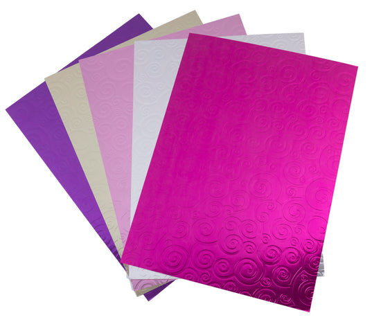 Load image into Gallery viewer, CB-MEMB80: Craft Buddy Embossed Foil Card - 80 Sheets
