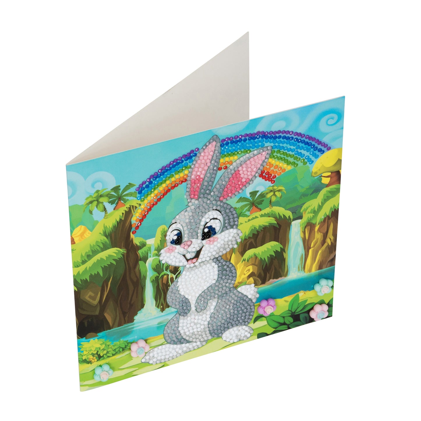CCK-A24: "Rabbit Wonderland" Crystal Card Kit