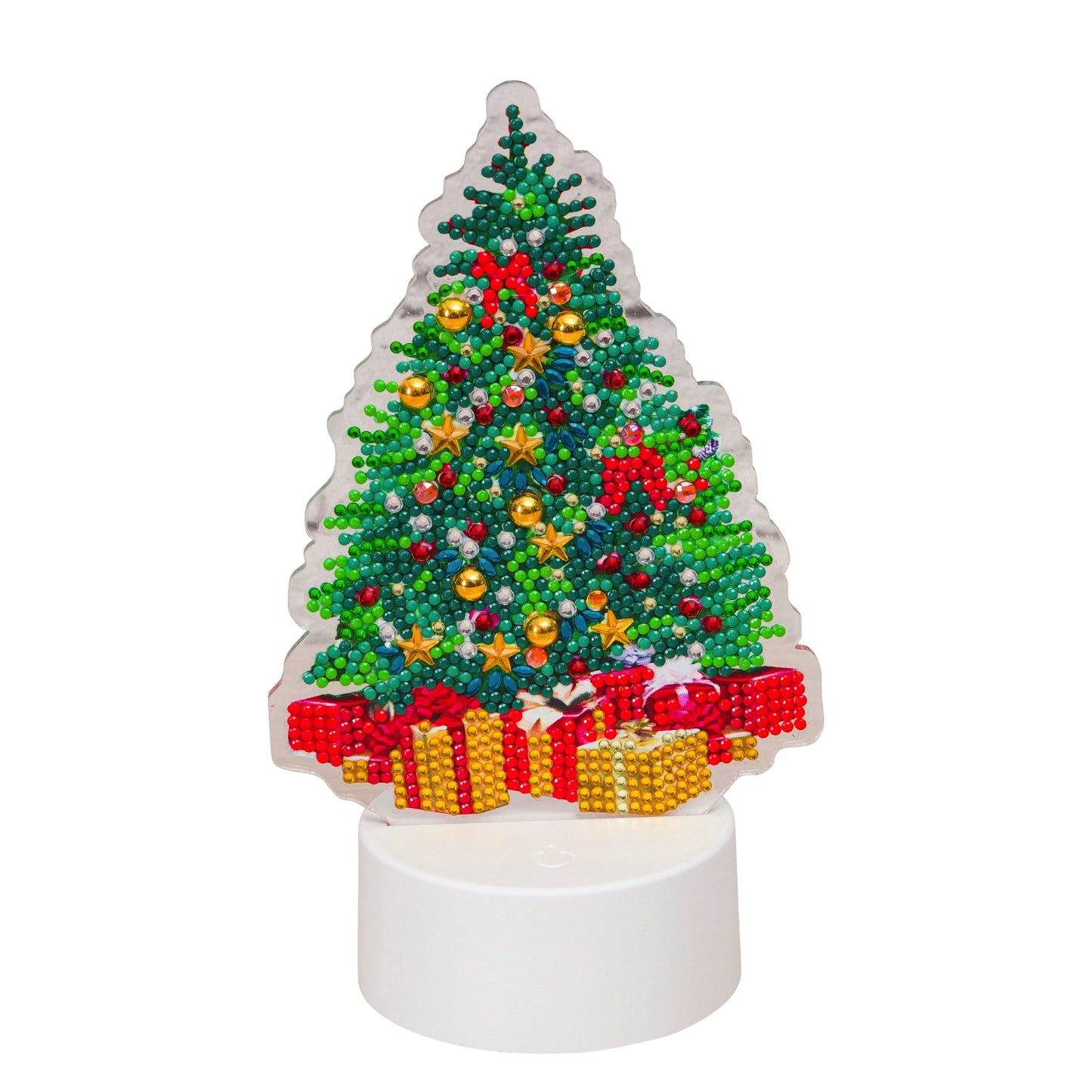 CALED-A02: "Christmas Tree" Crystal Art LED LAMP