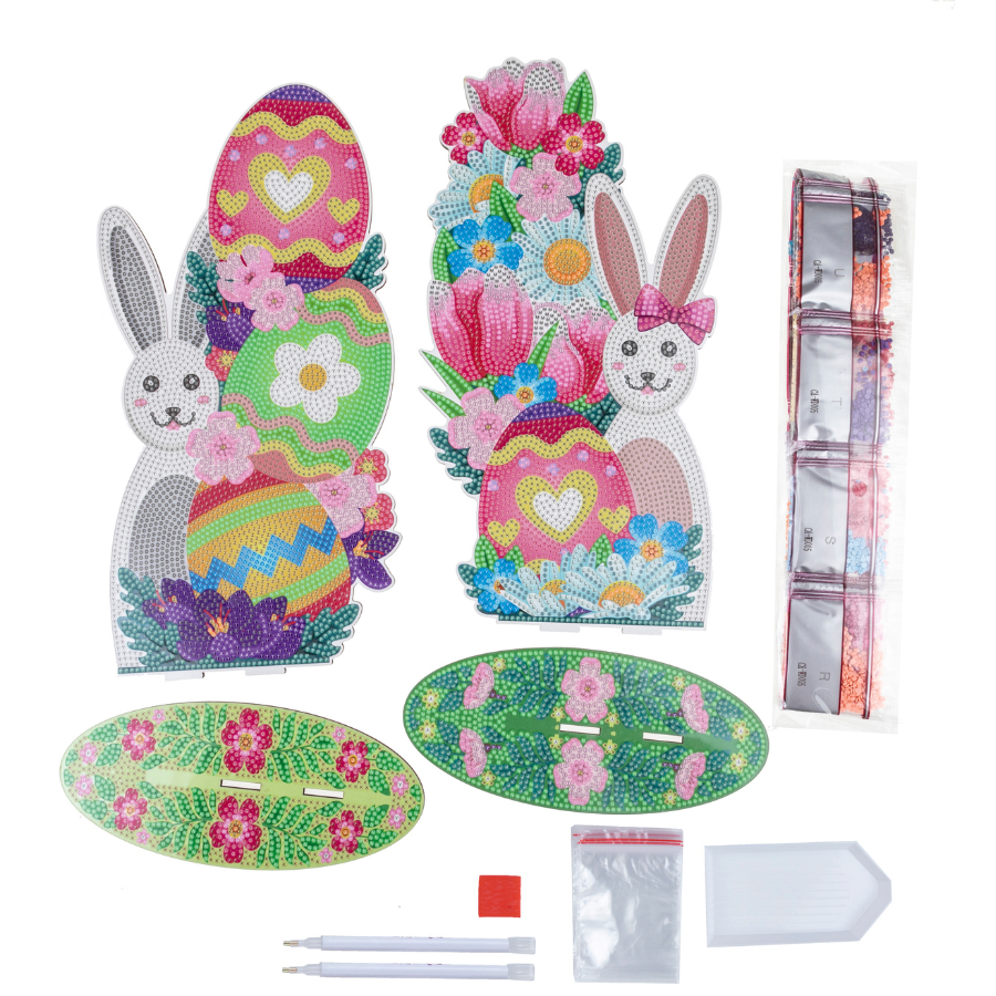 Crystal Art Easter Home Decor Content