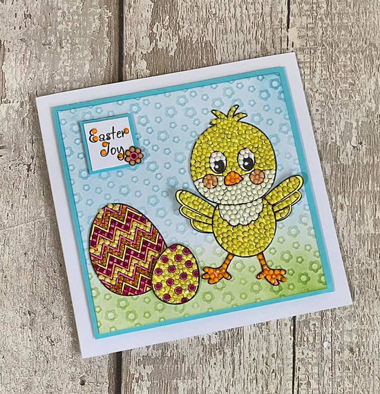 CCST18: Craft Buddy Easter Party, Crystal Art A5 Stamp Set