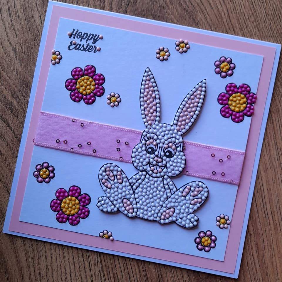 CCST18: Craft Buddy Easter Party, Crystal Art A5 Stamp Set