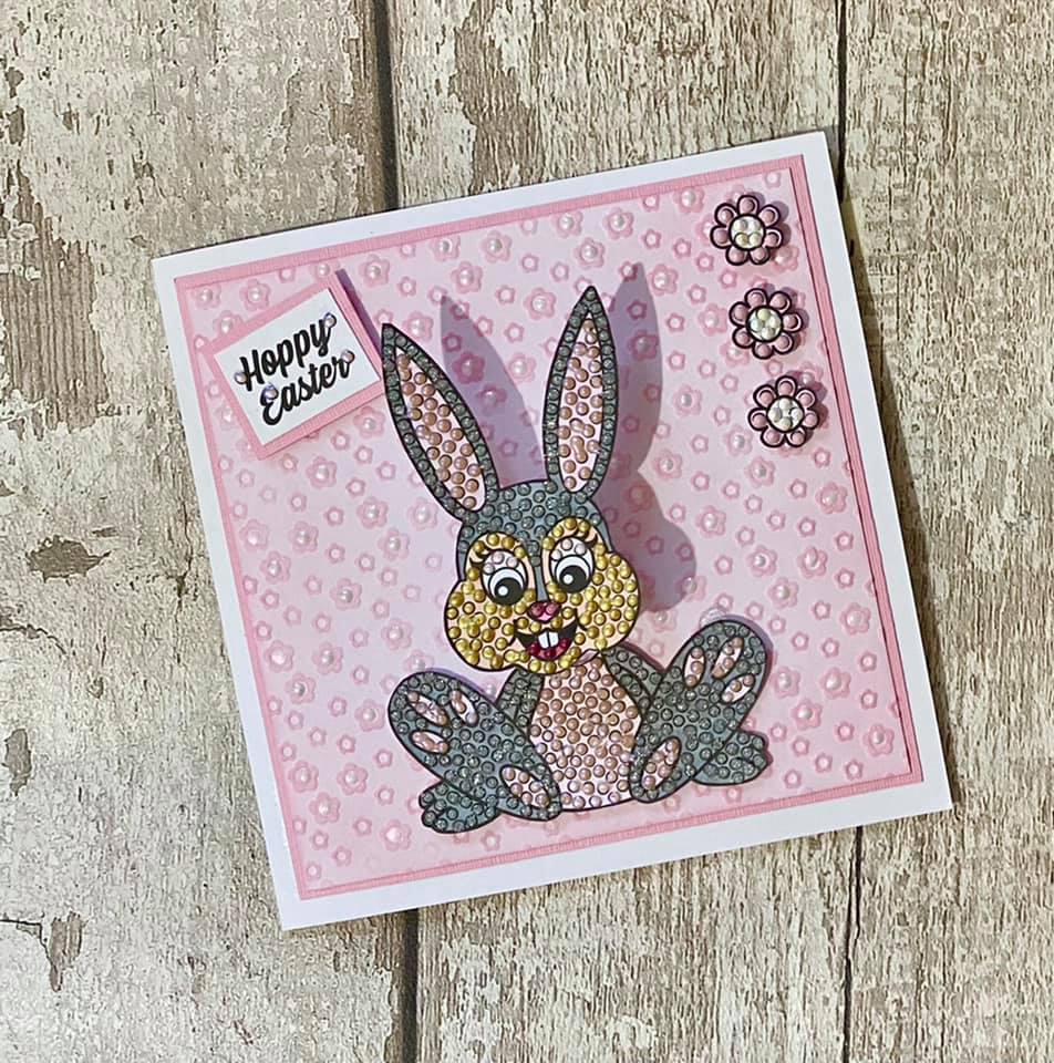 CCST18: Craft Buddy Easter Party, Crystal Art A5 Stamp Set