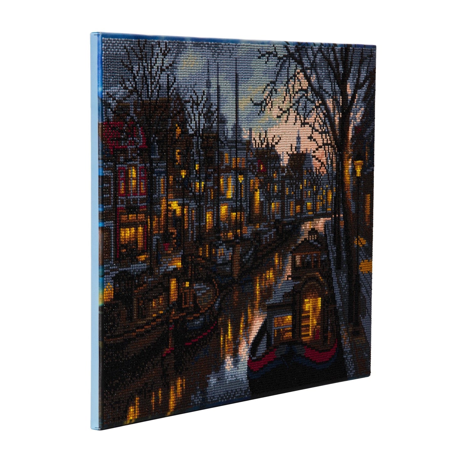 CAK-A42: "Canal Life" Framed Crystal Art Kit, 40 x 50cm