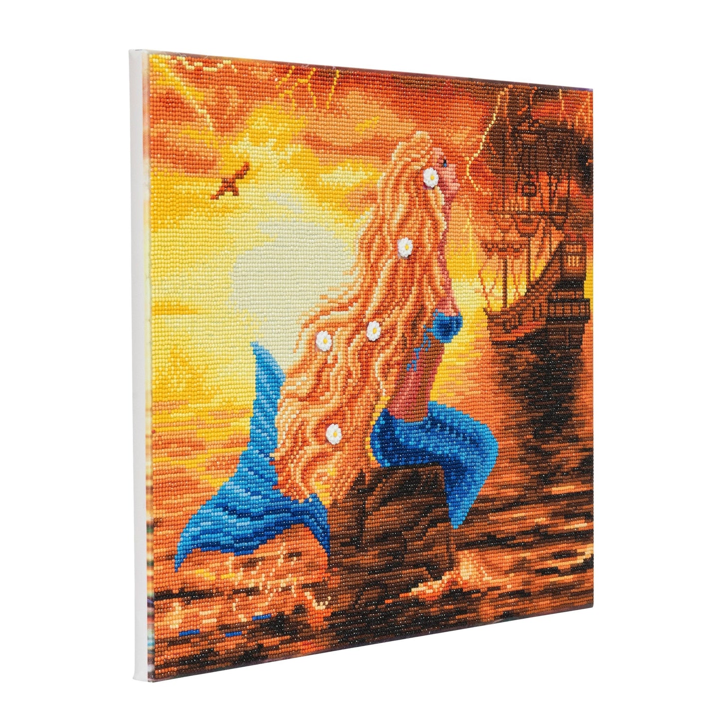 CAK-A59: "Mermaid Dreams" Framed Crystal Art Kit, 40 x 50cm