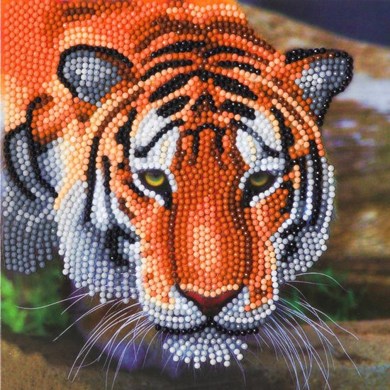 CCK-A40 "Tiger" Crystal Art Card Kit