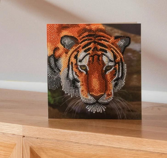 CCK-A40 "Tiger" Crystal Art Card Kit