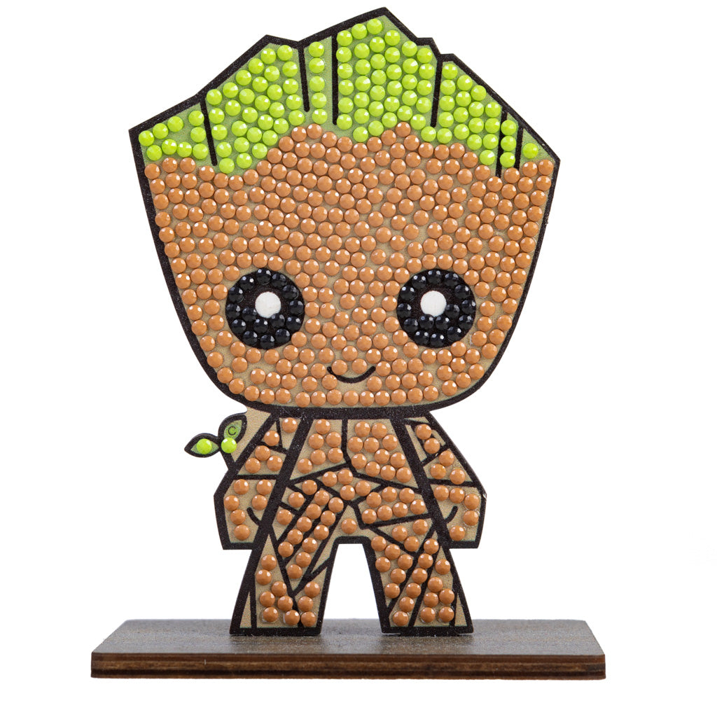 Load image into Gallery viewer, CAFGR-MCU008: &amp;quot;Groot&amp;quot; Crystal Art Buddy MARVEL Series 1
