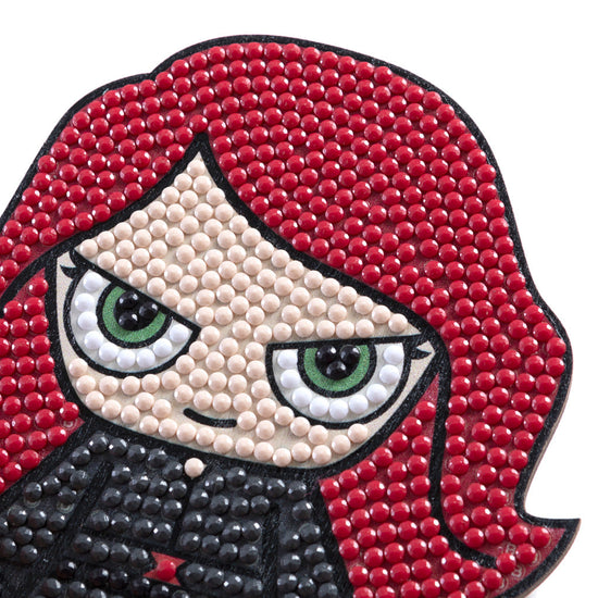 Load image into Gallery viewer, CAFGR-MCU007: &amp;quot;Black Widow&amp;quot; Crystal Art Buddy MARVEL Series 1
