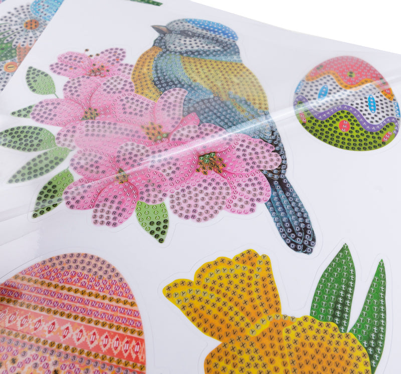 Qvc Sticker WST-QVC2SET5: Crystal Art Wall Sticker Sheets Bumper Kit Set of 5 - Ea ...
