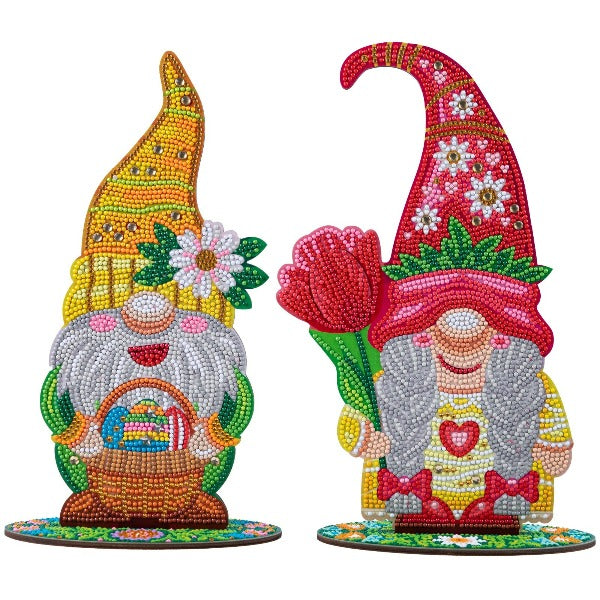 Crystal Art Gnomes - Spring