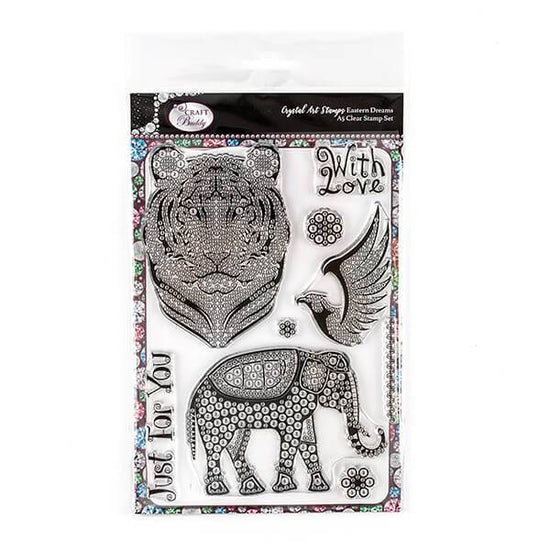 CCST4 - Eastern Dream A5 Crystal Art Stamp Set