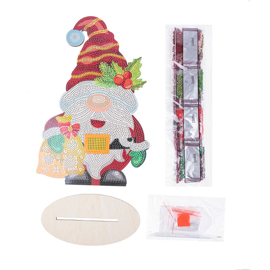 Mr Winter gnome crystal art XL buddies contents