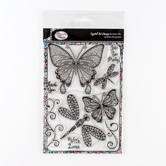 CCST2 - Summer Sky A5 Crystal Art Stamp Set